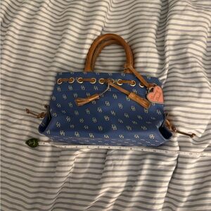 Dooney & Bourke Blue Monogram Bag